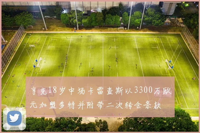 亨克18岁中场卡雷查斯以3300万欧元加盟多特并附带二次转会条款